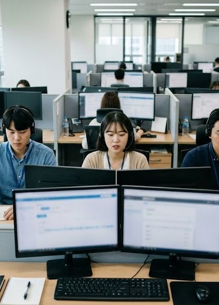 공공 업종 도입 장면