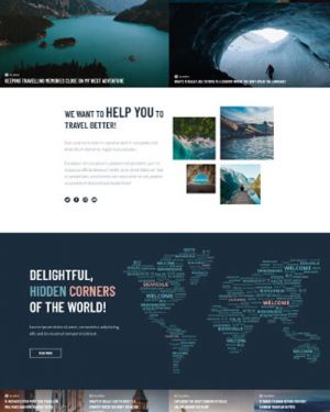 블로그형 매거진  E형