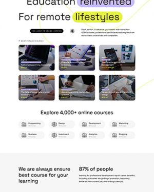 온라인 교육 쇼핑몰 N형