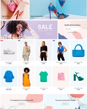 패션 쇼핑몰 V형